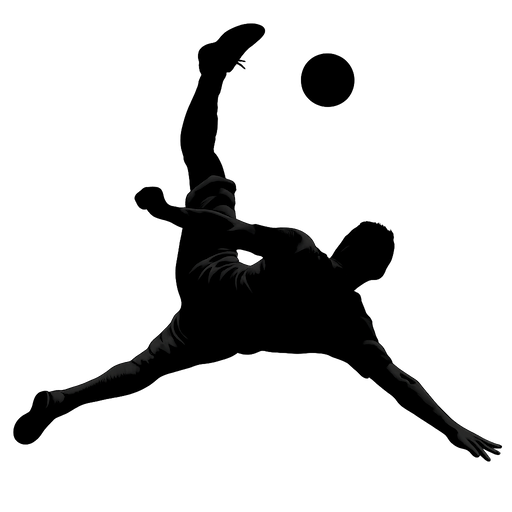 Jugador realizando una chilena en fútbol sala